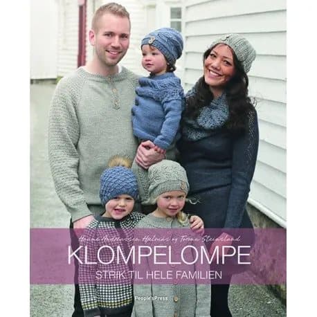 Klompelompe - Strik til hele familien | Hanne Andreassen Hjelmås & Torunn Steinsland | Språk: Dansk