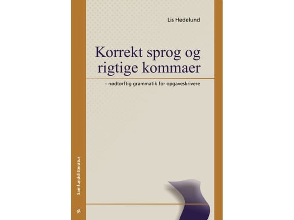Oikea kieli ja pilkut | Lis Hedelund | Kieli: Tanska