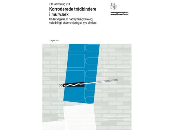 Korroderade trådband i murverk | Klavs Feilberg Hansen, Keld Egholm | Språk: Danska