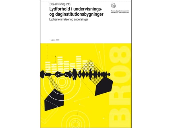 Ljudförhållanden i skol- och daghemsbyggnader | Dan Hoffmeyer | Språk: Danska