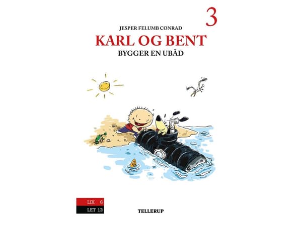 Karl ja Bent #3: Karl ja Bent rakentavat sukellusveneen | Jesper Felumb Conrad | Kieli: Tanska