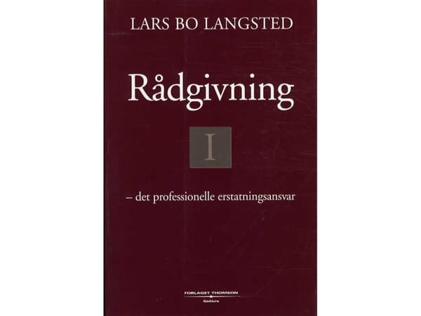 Neuvonta Ammatillinen vastuu | Lars Bo Langsted | Kieli: Tanska