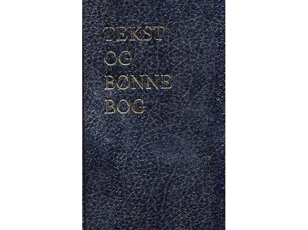 Tekst- og bønnebog med stor skrift | Språk: Danska