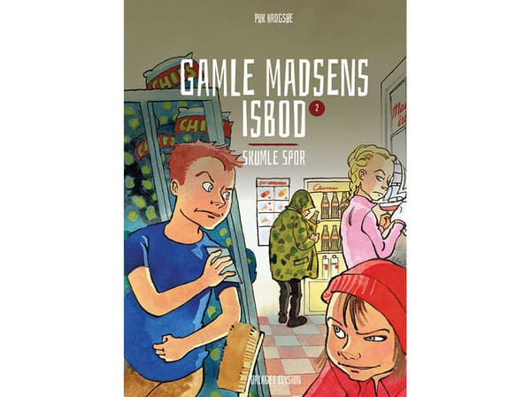 Gamla Madsens glassbod | Puk Krogsøe | Språk: Danska