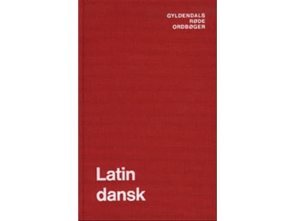 Latinan ja tanskan sanakirja | Thure Hastrup | Kieli: Tanska