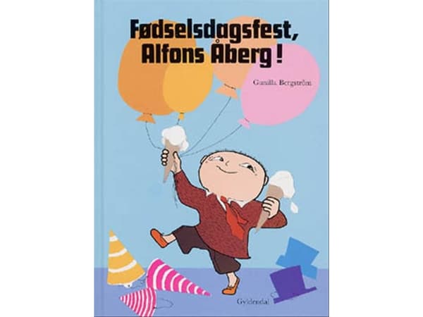Födelsedagsfest, Alfons Atkins! | Gunilla Bergström | Språk: Danska