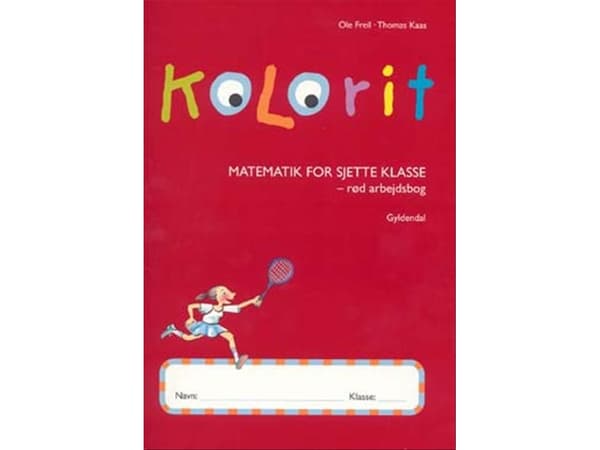 Kolorit 6. luokka, rød arbejdsbog | Thomas Kaas;Ole Freil | Kieli: Tanska