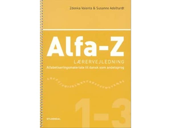 Alfa-Z 1-3 opettajan opas | Zdenka Valenta;Susanne Adelhardt | Kieli: Tanska