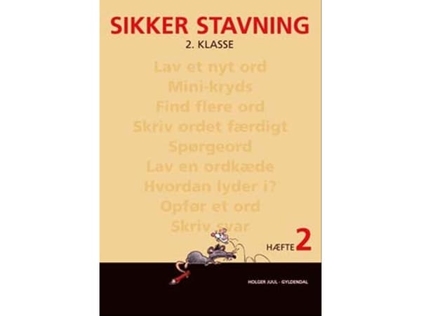 Turvallinen oikeinkirjoitus 2. luokka, vihkonen 2 | Holger Juul | Kieli: Tanska