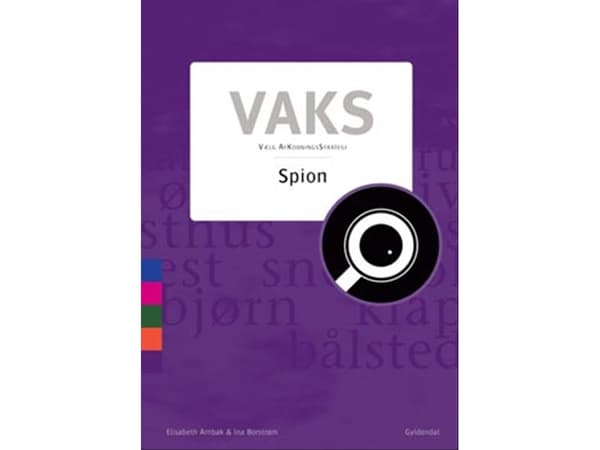 Vaks - Spion | Elisabeth Arnbak;Ina Borstrøm | Kieli: Tanska