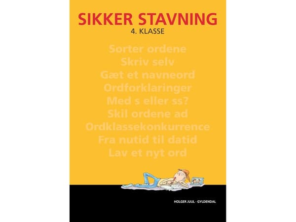 Sikker stavning 4. luokka | Holger Juul | Kieli: Tanska