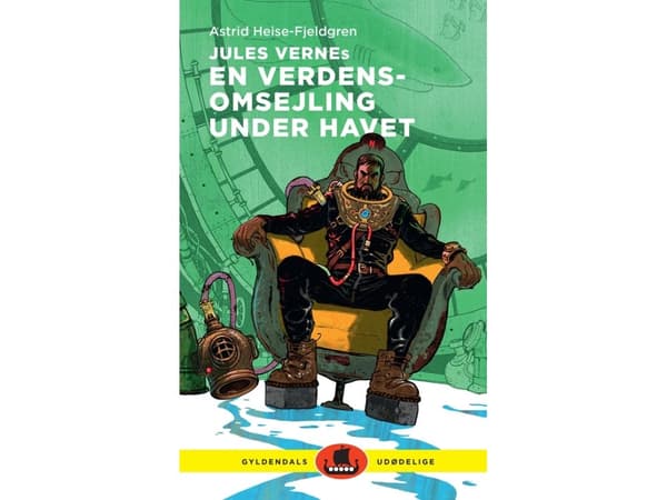 Jules Vernes En verdensomsejling under havet | Astrid Heise-Fjeldgren | Språk: Danska