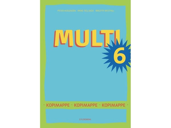 MULTI 6 | Birgitte Westfall;Peter Mogensen;Rikke Teglskov | Kieli: Tanska