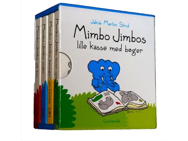 Mimbo Jimbon pieni kirjalaatikko | Jakob Martin Strid | Kieli: Tanska