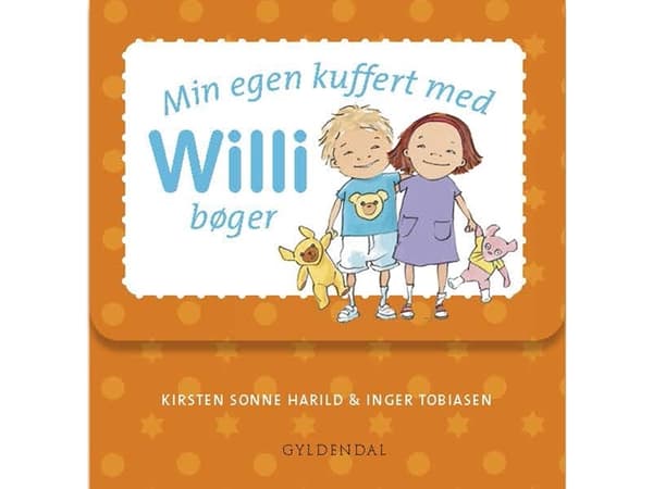 Min egen resväska med Willi-böcker | Kirsten Sonne Harild;Inger Tobiasen | Språk: Danska