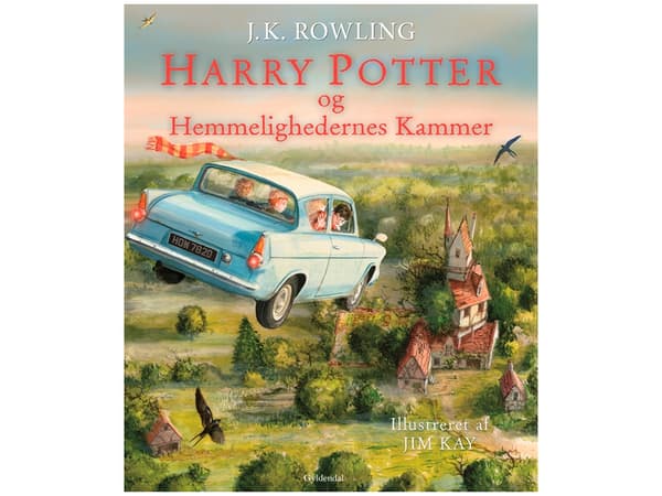 Harry Potter illustrerad 2 - Harry Potter och hemligheternas kammare | J. K. Rowling | Språk: Danska