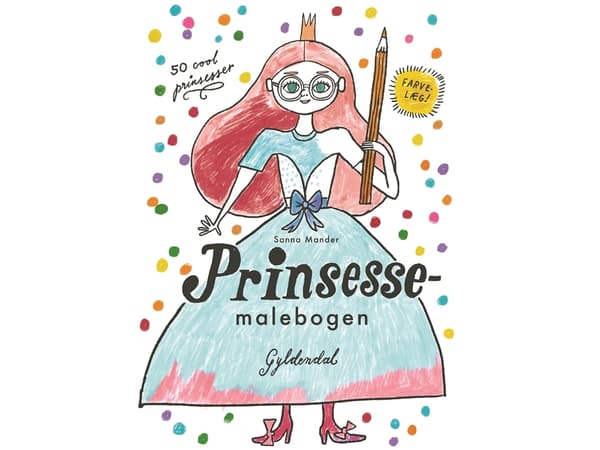 Prinsessan värityskirja | Sanna Mander | Kieli: Tanska