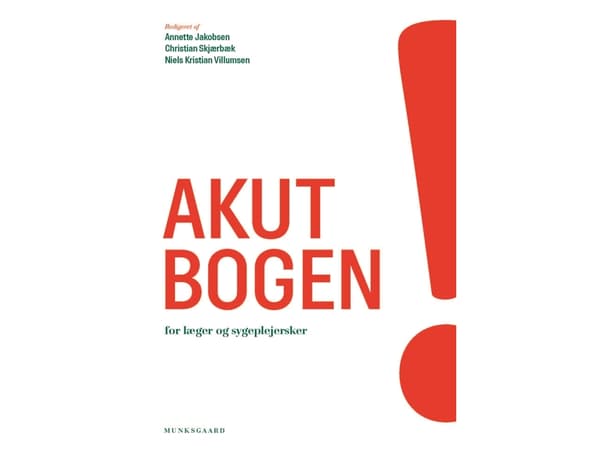 Akutbogen | Benedict Kjærgaard;Kent Kristensen;Lars Knudsen;Helle Hedegaard Hein;Ulla Feldt-Rasmussen;Jacob Steinmetz;Hanne Arildsen;Dorthe Sørensen;