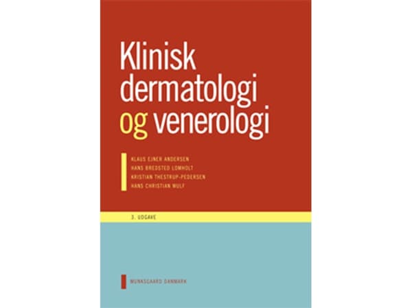 Klinisk dermatologi og venerologi | Hans Christian Wulf;Hans Bredsted Lomholt;Klaus Ejner Andersen;Kristian Thestrup-Pedersen | Kieli: Tanska