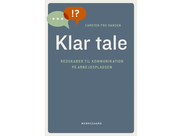 Klar tale | Carsten Fog Hansen | Kieli: Tanska