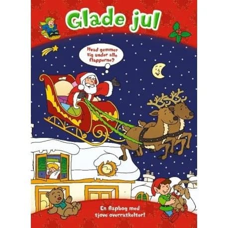 Glade jul - en flapbog med overraskelser ! | Språk: Danska
