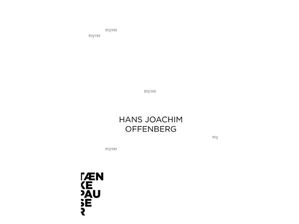 Myrer | Hans Joachim Offenberg | Språk: Danska