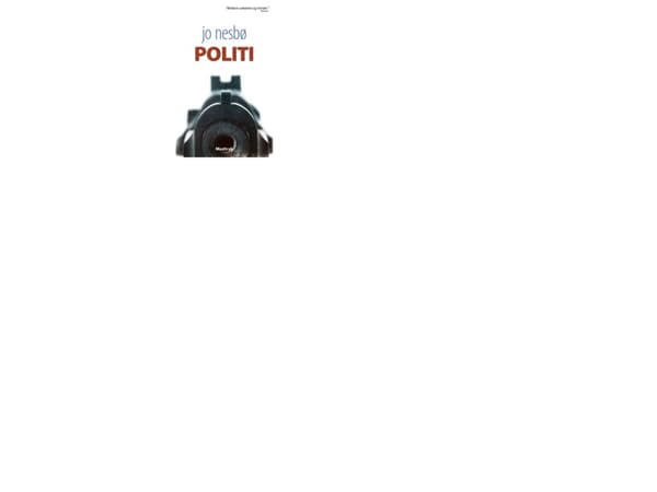 Politi | Jo Nesbø | Kieli: Tanska