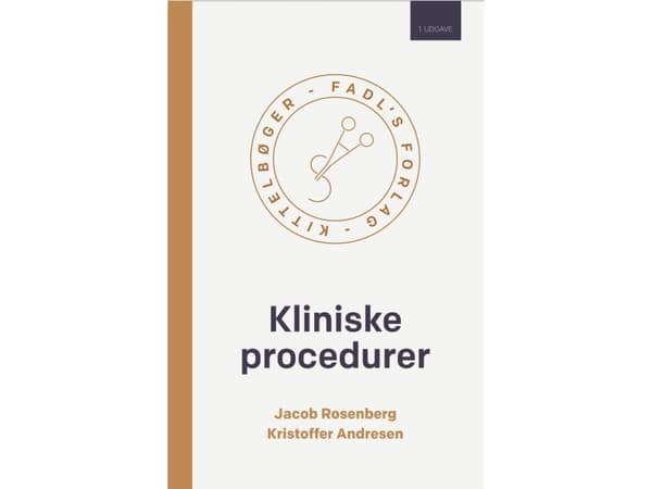 Kliniske procedurer | Jacob Rosenberg & Kim Andresen | Kieli: Tanska