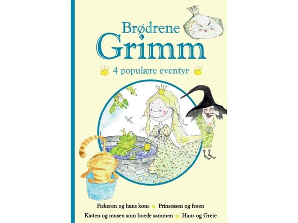 Brødrene Grimm - 4 populære eventyr II | Brødrene Grimm | Kieli: Tanska