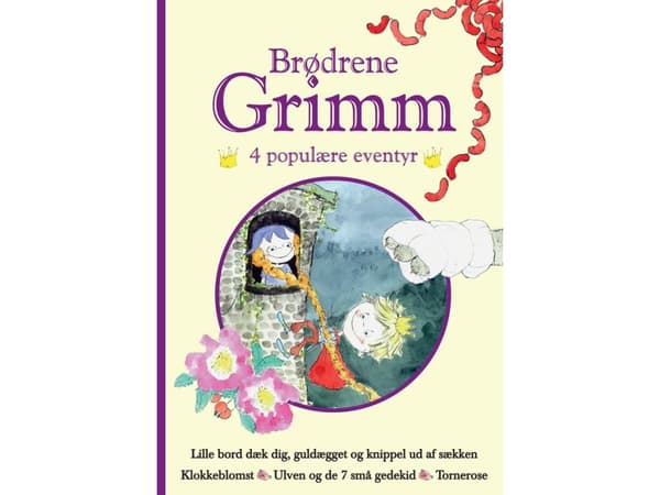 Brødrene Grimm - 4 populære eventyr III | Brødrene Grimm | Kieli: Tanska