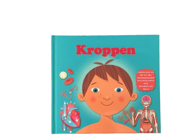 Din kropp, läs, lek, lär dig | Språk: Danska