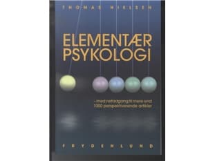 Elementær psykologi | Thomas Nielsen | Kieli: Tanska