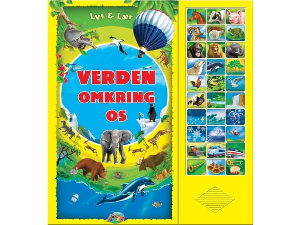 Världen omkring oss (med 30 ljud) | Språk: Danska