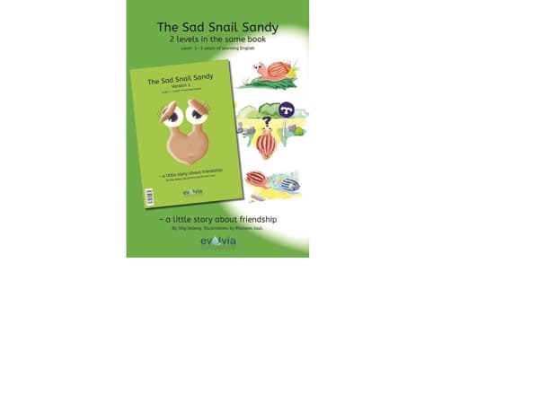 The Sad Snail Sandy | Stig Seberg | Kieli: Tanska