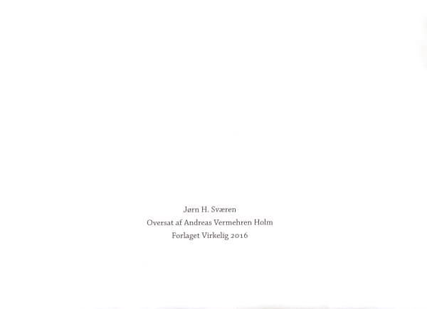 Bordkort | Jørn H. Sværen | Språk: Dansk