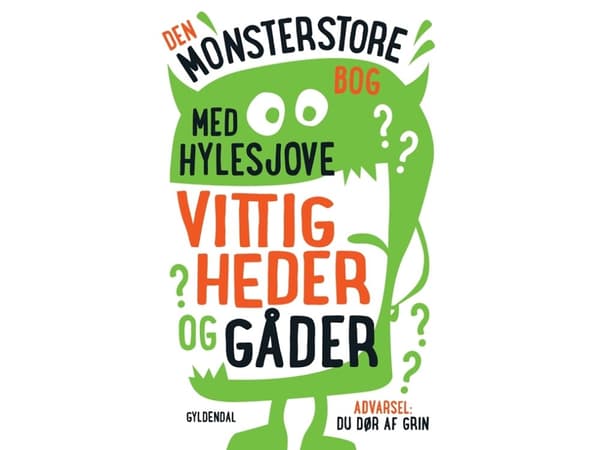 Monsterboken med roliga skämt och gåtor | Sten Wijkman Kjærsgaard | Språk: Danska