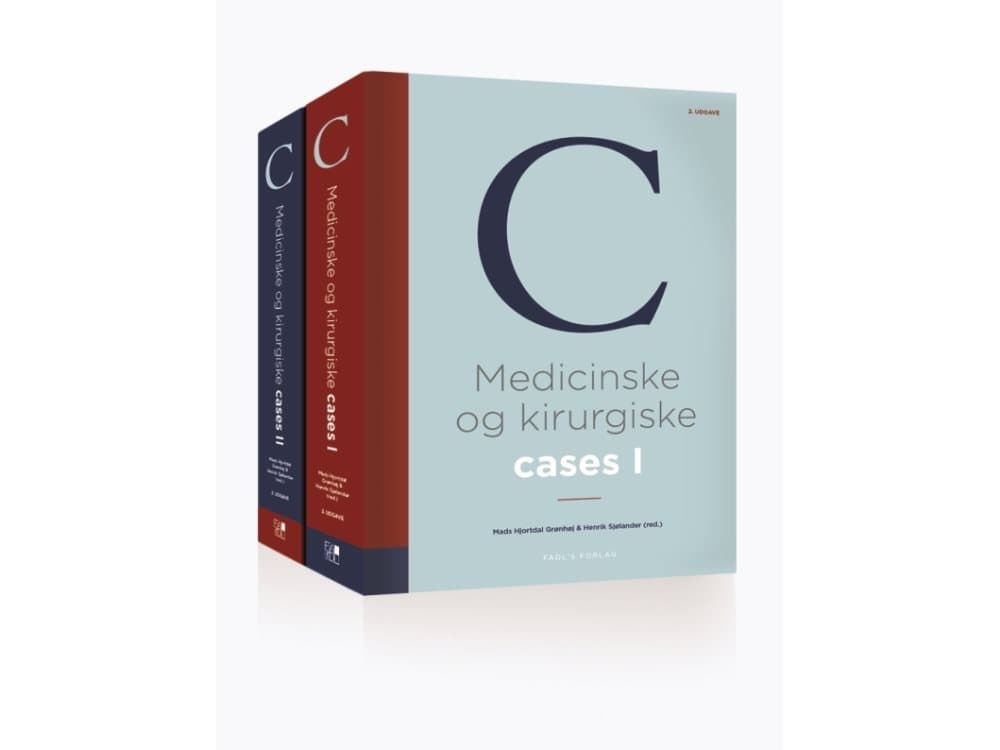Medicinske og kirurgiske cases - 2. udgave | Henrik Sjølander & Mads Hjortdal Grønhøj (red.) | Språk: Danska