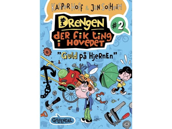Drengen, der fik ting i hovedet 2 - Guld på hjernen | Kasper Hoff;Jan Solheim | Kieli: Tanska