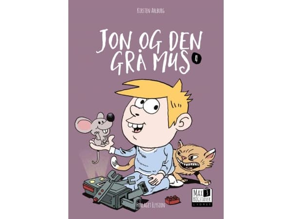 Jon og den grå mus | Kirsten Ahlburg | Kieli: Tanska