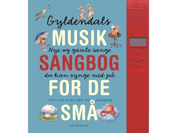 Gyldendals musiksangbog - med lydpanel | Gyldendal | Kieli: Tanska