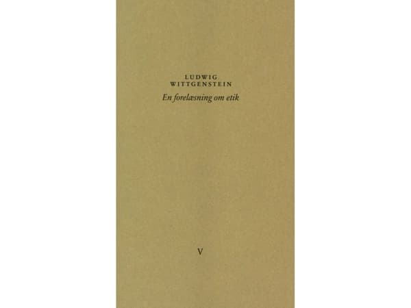 Luento etiikasta | Ludwig Wittgenstein | Kieli: Tanska