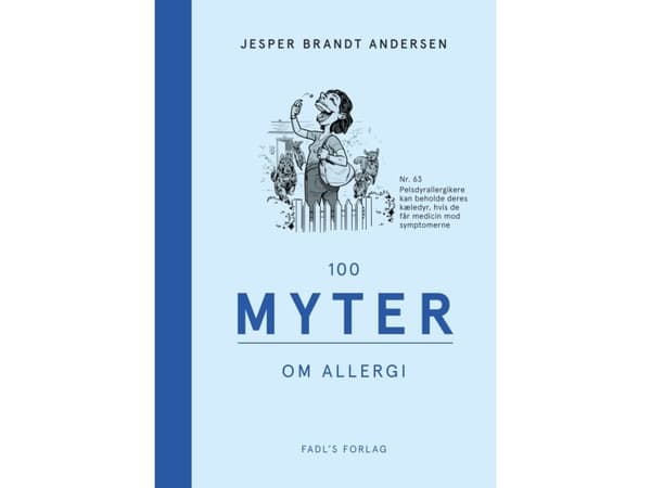 100 myter om allergi | Jesper Brandt Andersen | Språk: Danska