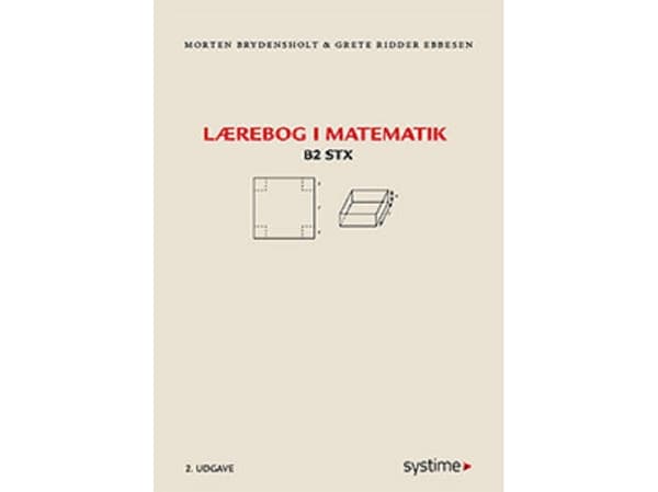 Lærebog i matematik - B2 | Morten Brydensholt, Grete Ridder Ebbesen | Kieli: Tanska