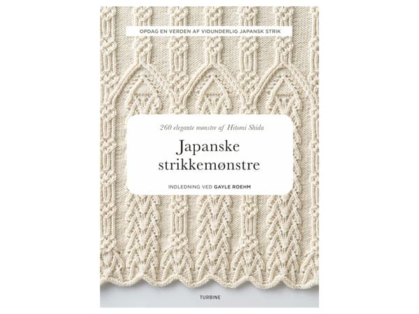Japanske strikkemønstre | Hitomi Shida | Språk: Danska