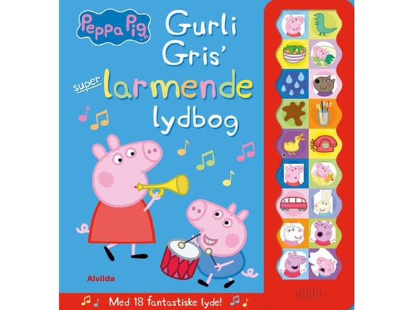 Peppa Pig - Gurli Gris' superljudiga ljudbok (med 18 fantastiska ljud)