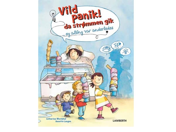 Vild panik! da strømmen gik | Anette Langen | Kieli: Tanska
