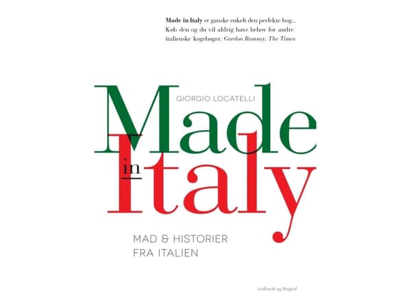 Made in Italy | Giorgio Locatelli | Språk: Dansk