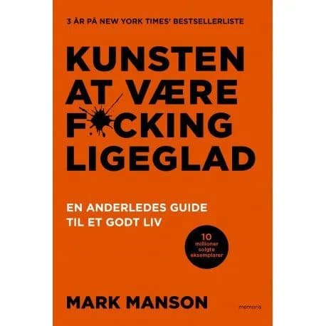 Kunsten at være fucking ligeglad | Mark Manson | Kieli: Tanska
