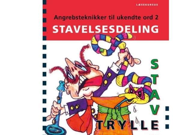 Taikasauvan lukukurssi 2. Tavujen jako, 5 kpl | Jens Porsborg Larsen | Kieli: Tanska