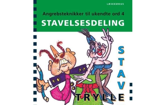 Taikasauvan lukukurssi 4. Tavujen jako, 5 kpl. | Kieli: Tanska